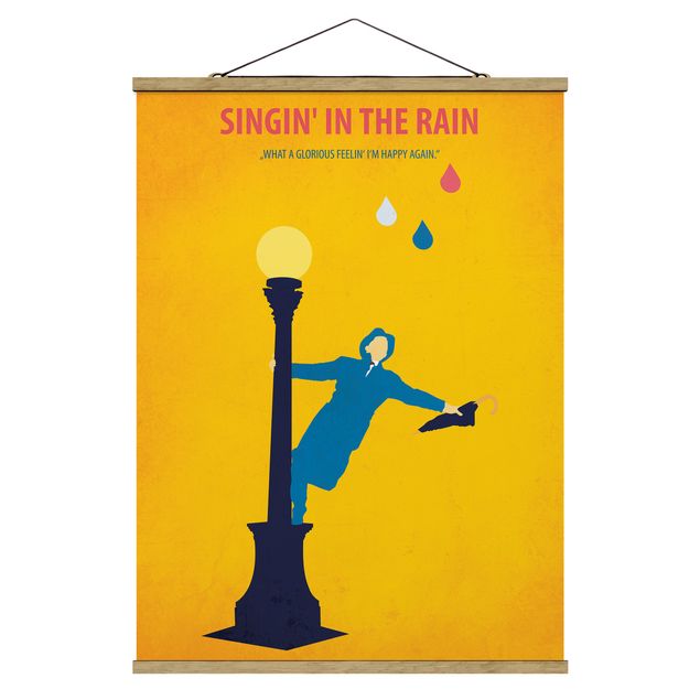 Sports prints Film Poster Singing In The Rain