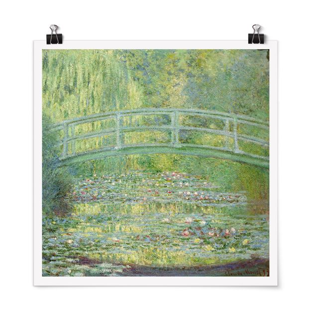Art styles Claude Monet - Japanese Bridge