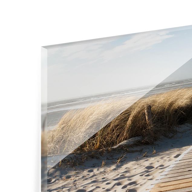 Glass Splashback - Baltic Sea Beach - Landscape 1:2