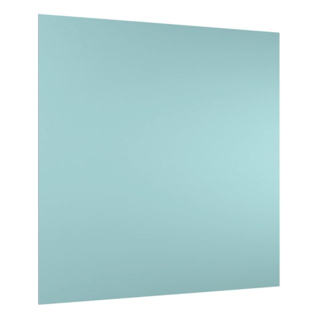 Glass splashback Pastel Turquoise
