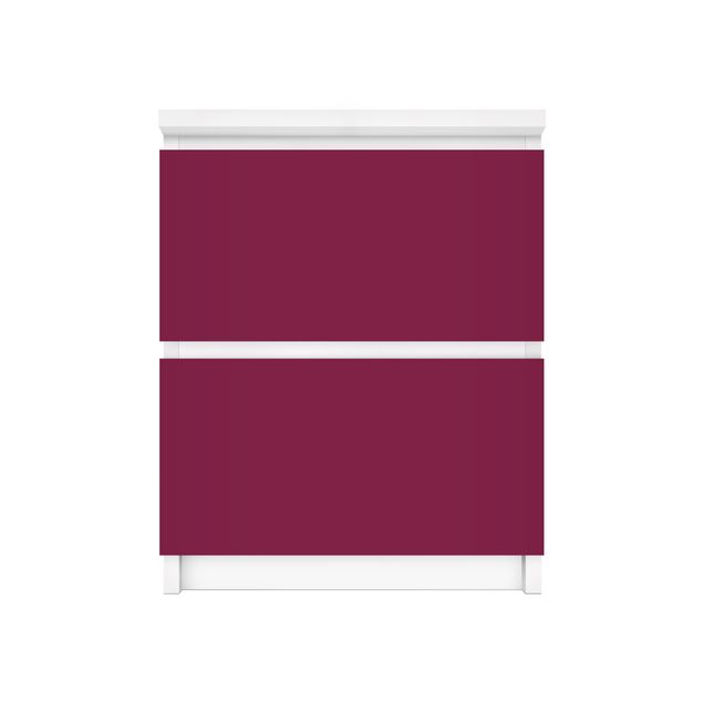 Self adhesive furniture covering Colour Wine Red