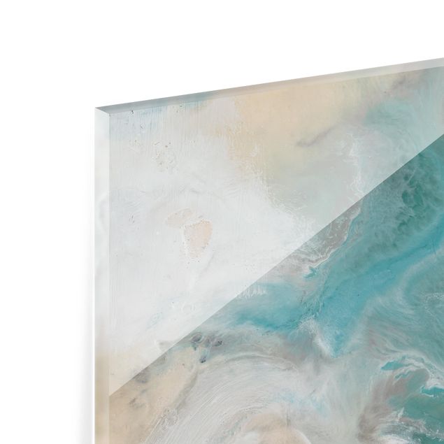 Glass Splashback - Tide With Flotsam I - Landscape 2:3