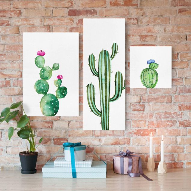 Kitchen Watercolour Cactus Set
