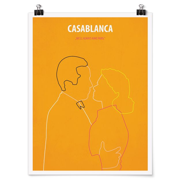 Art posters Film Poster Casablanca