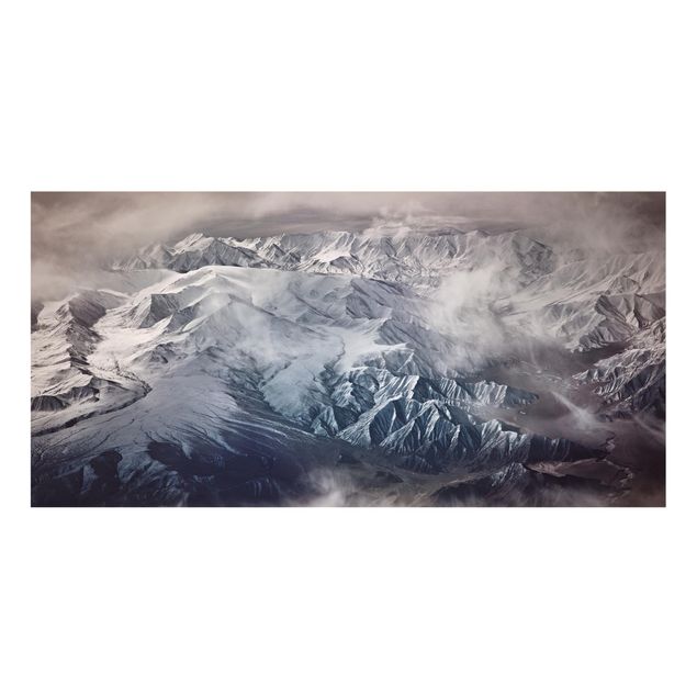 Glass Splashback - Mountains Of Tibet - Landscape 1:2