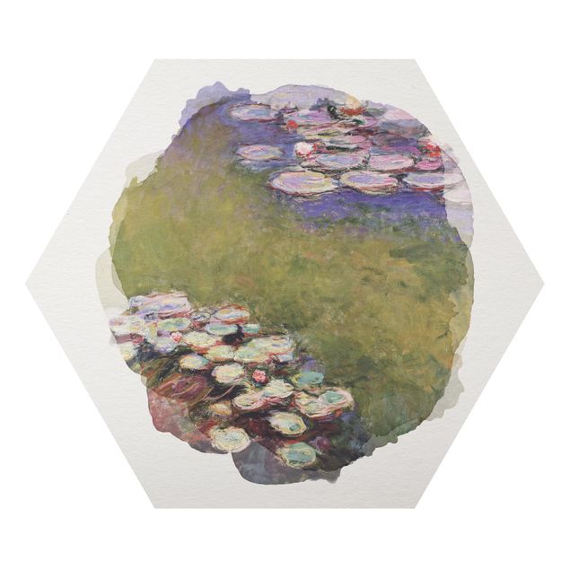 Art prints WaterColours - Claude Monet - Water Lilies