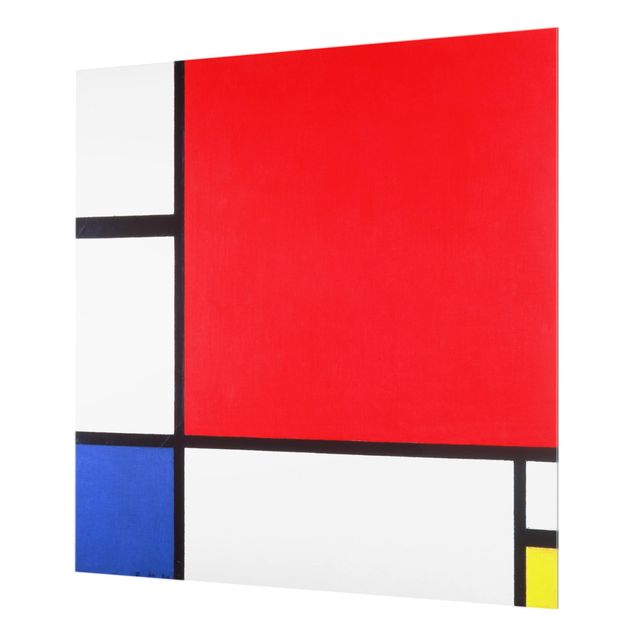Art styles Piet Mondrian - Composition Red Blue Yellow