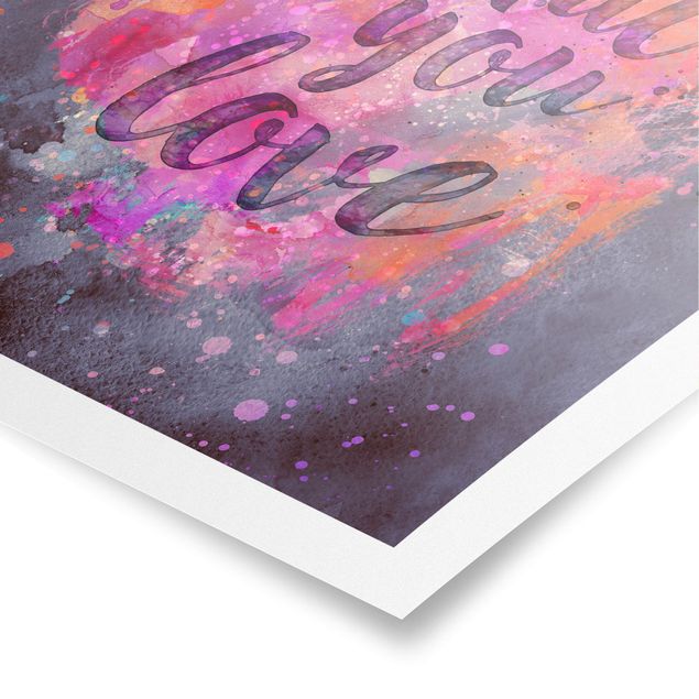 Prints multicoloured Colourful Explosion Do What You Love