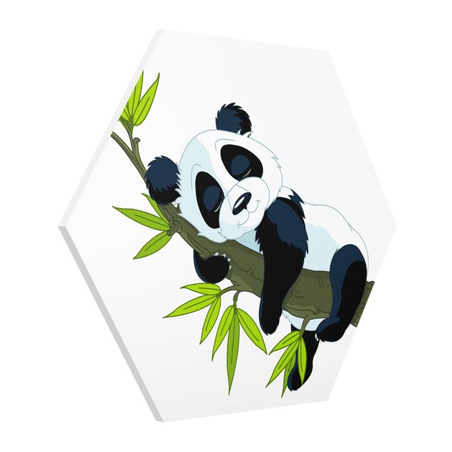 Tree print Sleeping Panda