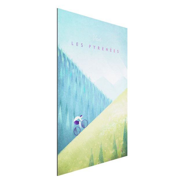 Kitchen Travel Poster - The Pyrenees