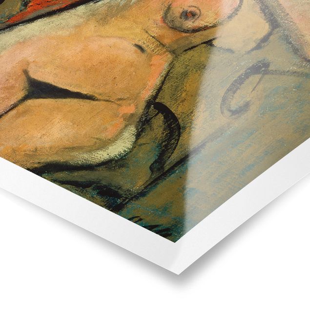 Modern art prints Otto Mueller - Lovers