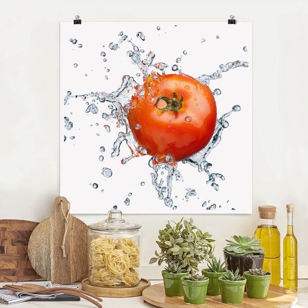 Contemporary art prints Fresh Tomato