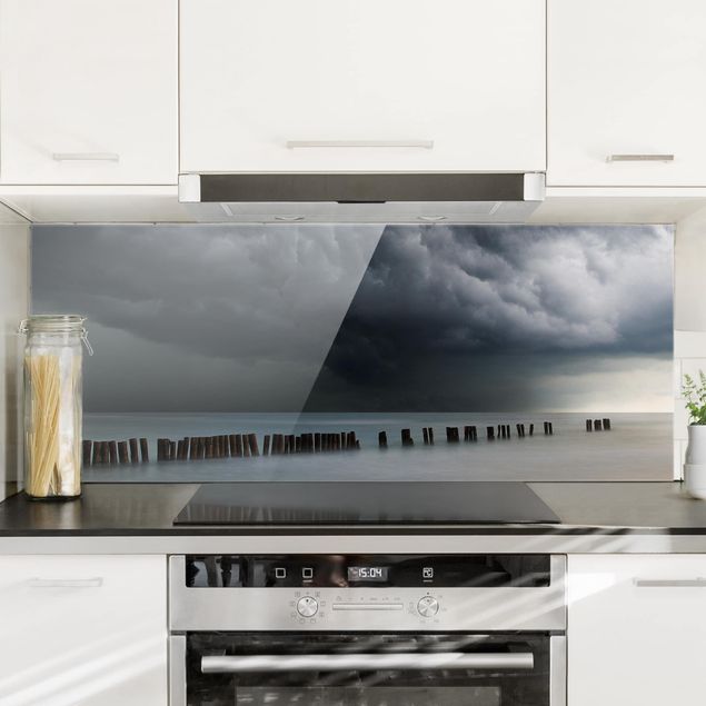 Kitchen Storm Clouds Over The Baltic Sea