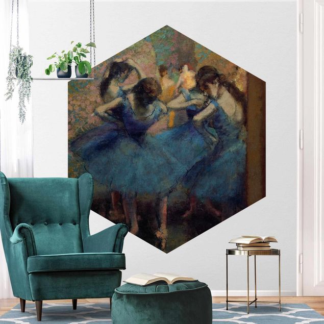 Art style Edgar Degas - Blue Dancers