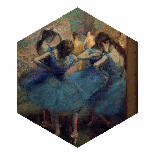 Blue aesthetic wallpaper Edgar Degas - Blue Dancers