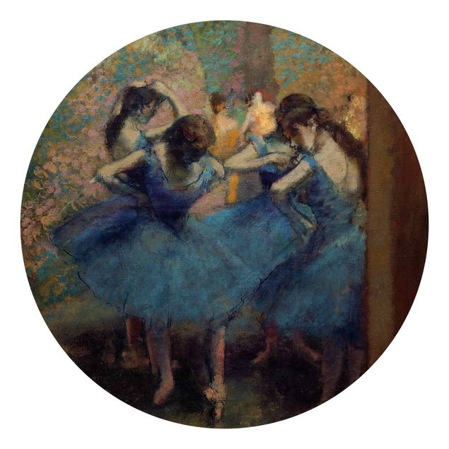 Wallpapers modern Edgar Degas - Blue Dancers