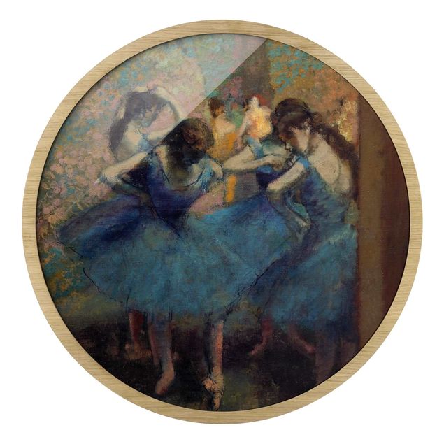 Canvas art Edgar Degas - Blue Dancers