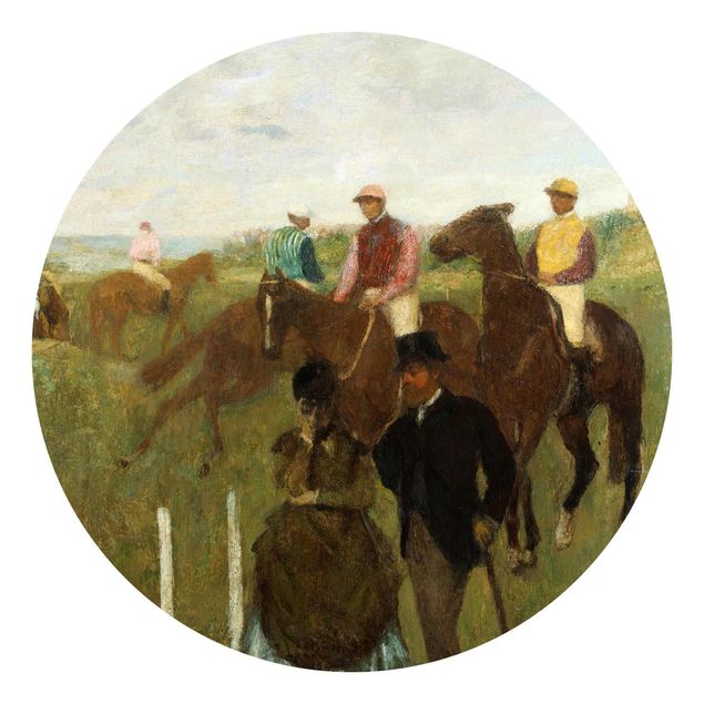 Pony wallpaper Edgar Degas - Jockeys On Race Track