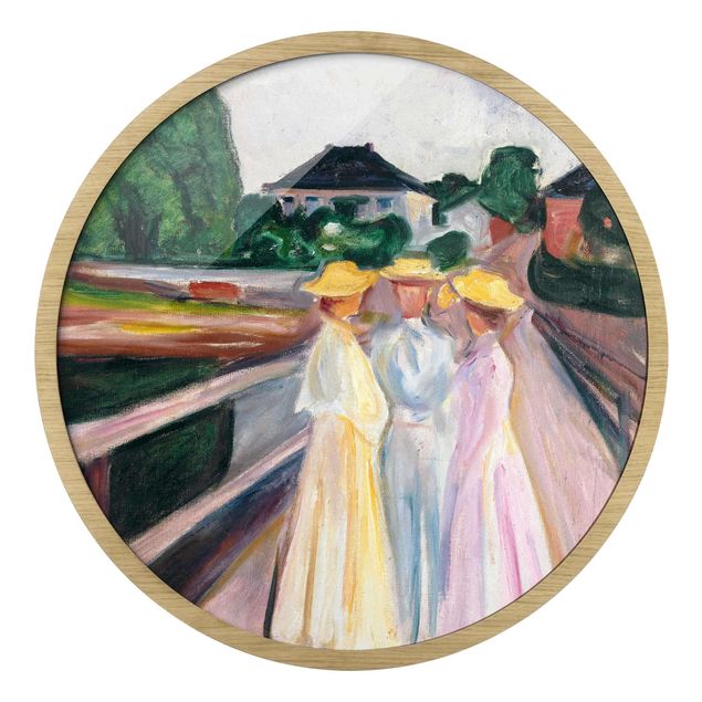 Art prints Edvard Munch - Three Girls