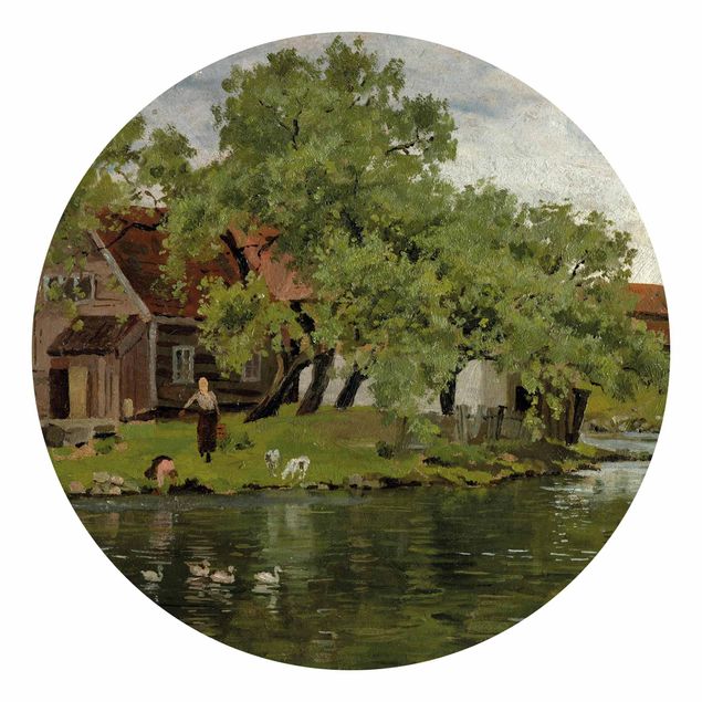 Art styles Edvard Munch - Scene On River Akerselven