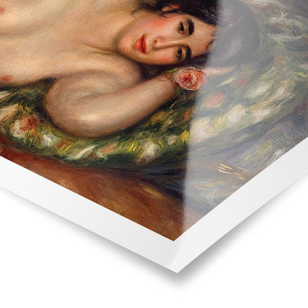 Contemporary art prints Auguste Renoir - Lying female Nude (Gabrielle)