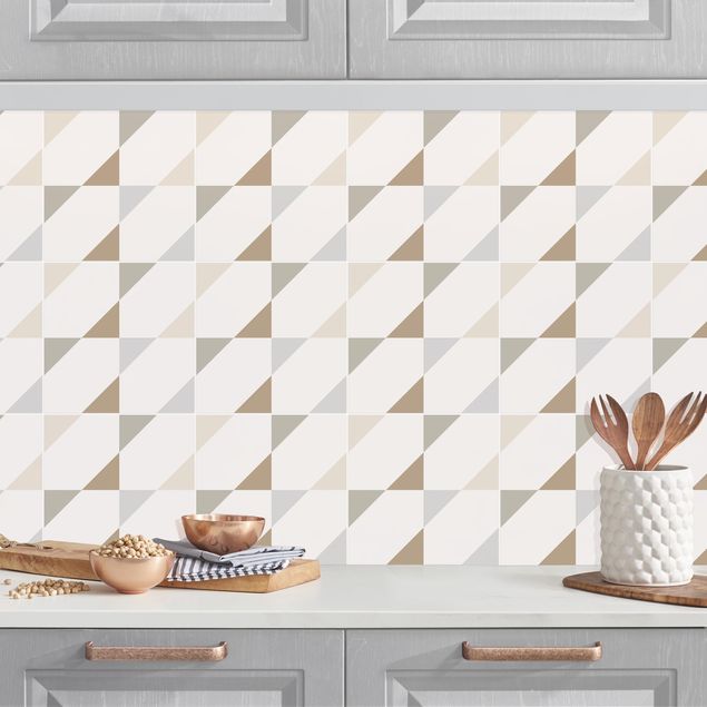 Kitchen Small Triangle Tiles