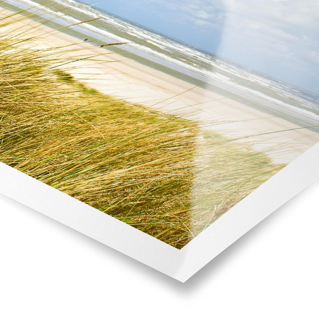 Posters landscape At The North Sea Coast