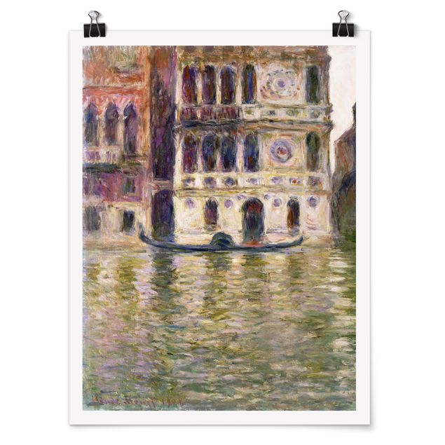 Art prints Claude Monet - The Palazzo Dario
