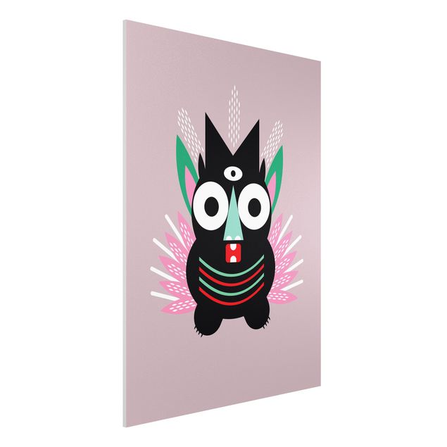 Nursery decoration Collage Ethno Monster - Claws