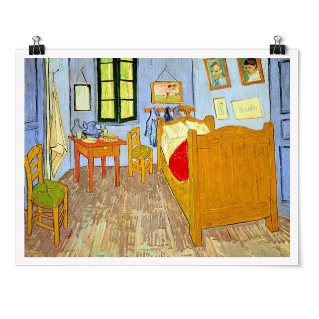 Post impressionism art Vincent Van Gogh - Bedroom In Arles