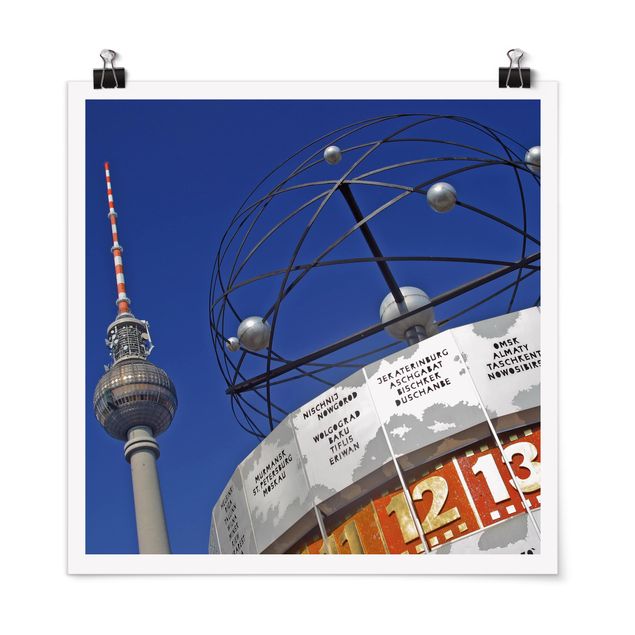 Contemporary art prints Berlin Alexanderplatz