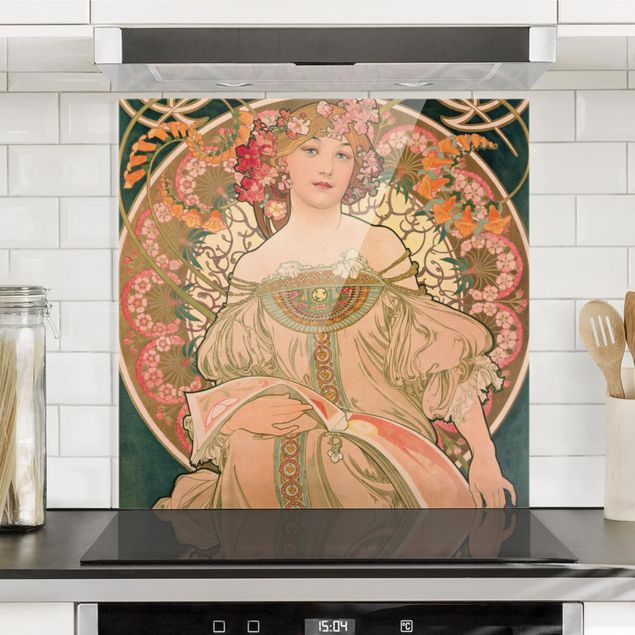 Kitchen Alfons Mucha - Poster For F. Champenois