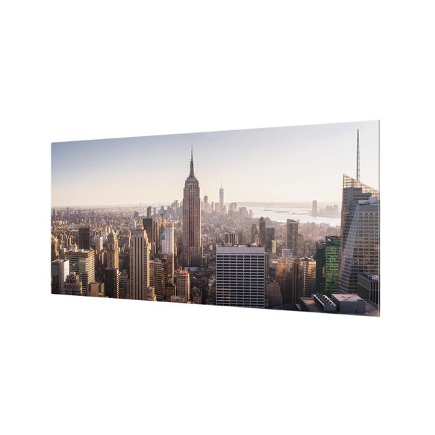 Glass Splashback - View From The Top Of The Rock - Landscape 1:2