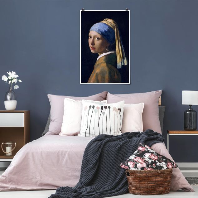 Art prints Jan Vermeer Van Delft - Girl With A Pearl Earring