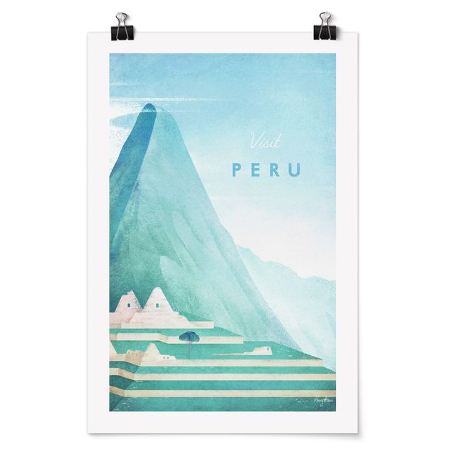 Art posters Travel Poster - Peru