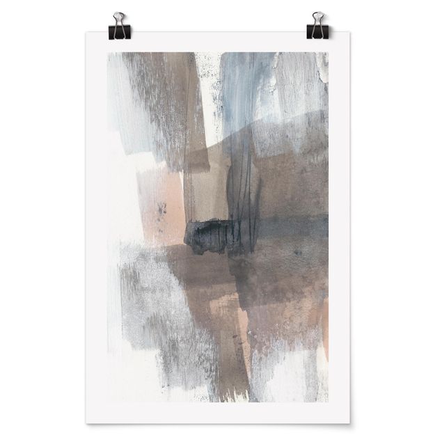 Abstract poster prints Shades In Sepia