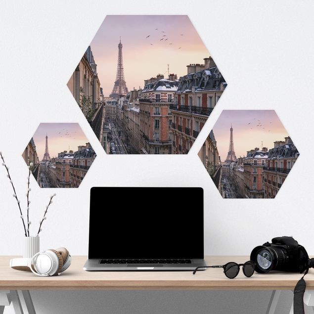 Forex hexagon - The Eiffel Tower In The Setting Sun