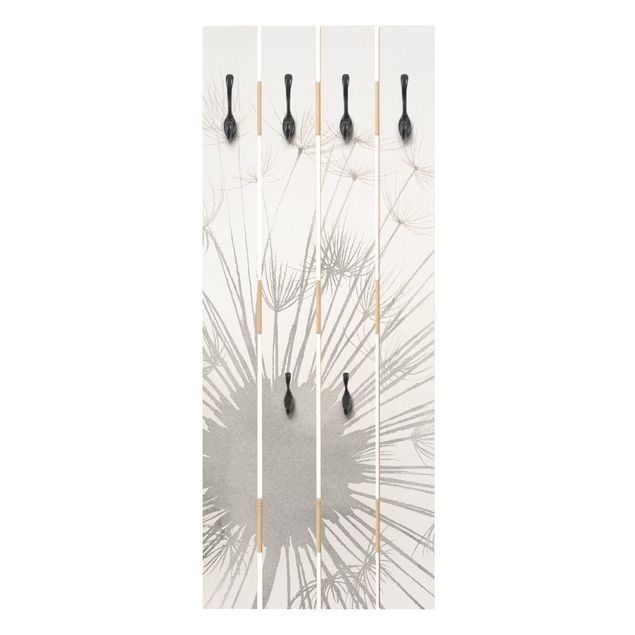 Wall mounted coat rack A Touch Dandelion