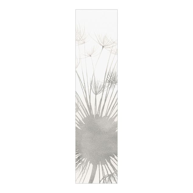 Sliding panel curtains flower Abstract Waterfall