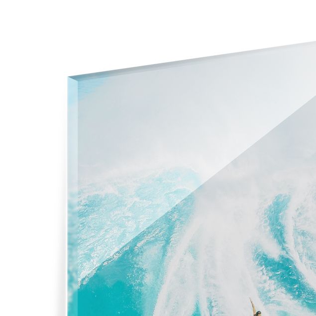 Wall art turquoise Simply Surfing