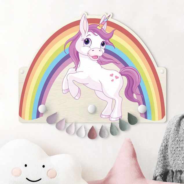 Nursery decoration Unicorn Rainbow