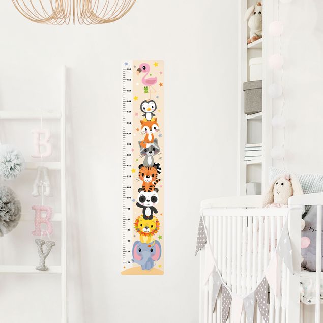 Wall stickers forest Elephant Lion Panda Tiger and Co.