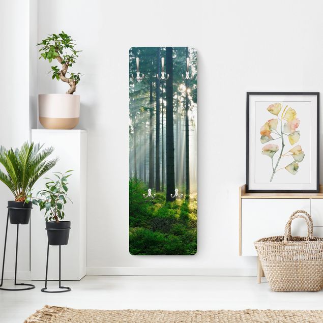 Wall mounted coat rack Enlightened Forest
