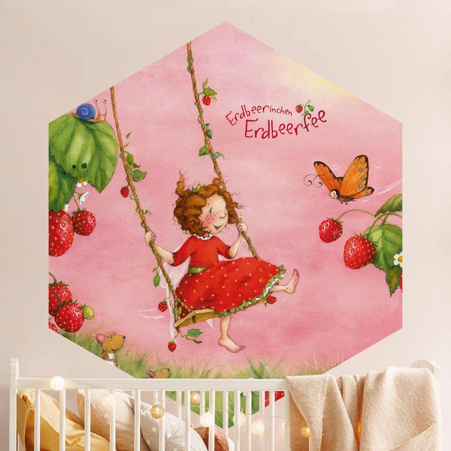 Kids room decor The Strawberry Fairy - Tree Swing