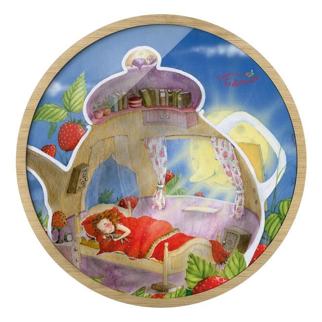 Prints fairy Little Strawberry Strawberry Fairy - Sleep Tight!