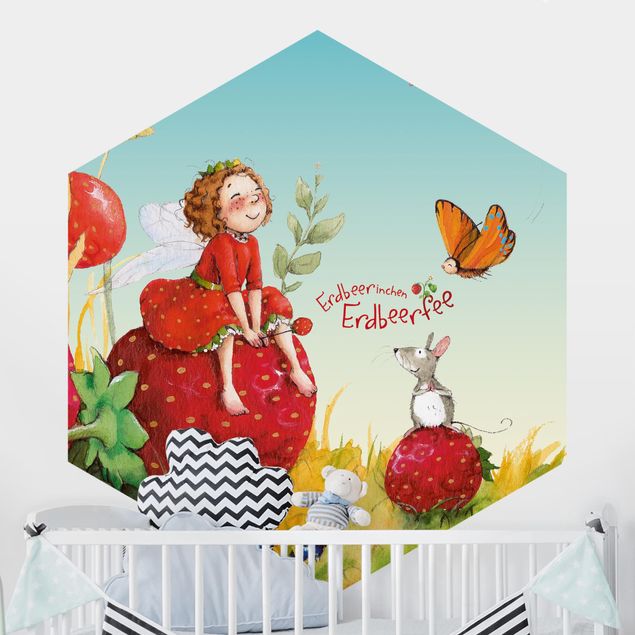 Wallpapers butterfly The Strawberry Fairy - Enchanting