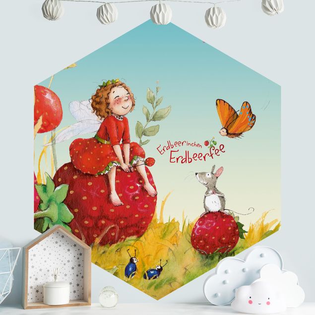 Nursery decoration The Strawberry Fairy - Enchanting