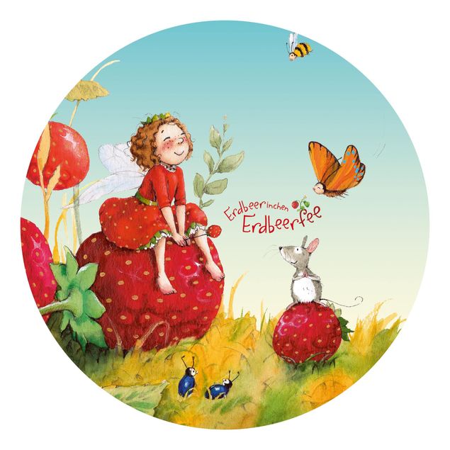 Contemporary wallpaper Little Strawberry Strawberry Fairy - Enchanting