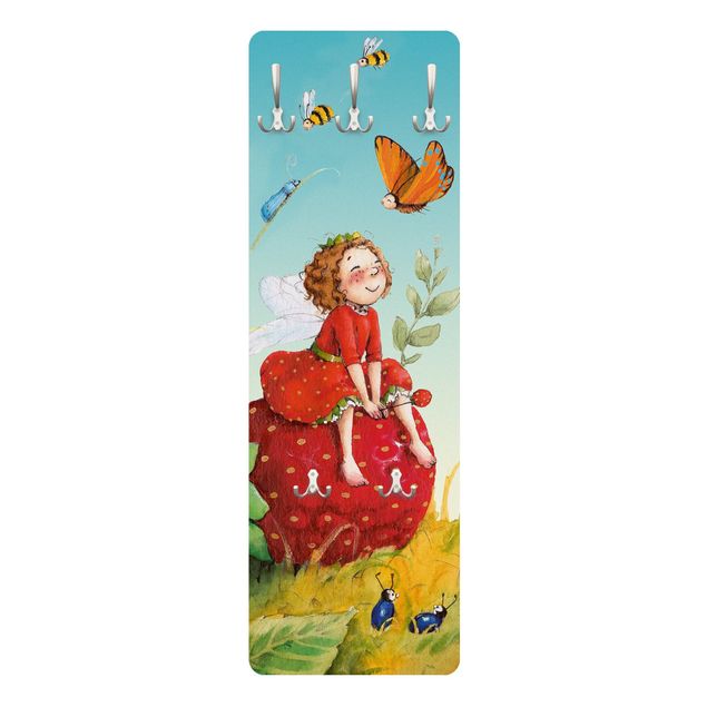 Wall coat rack Little Strawberry Strawberry Fairy - Enchanting