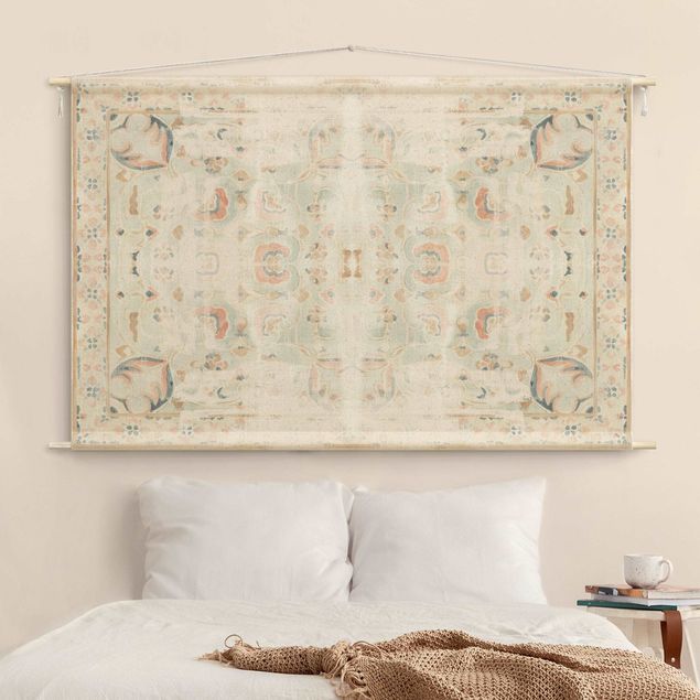 vintage tapestry wall hanging Remembering Isfahan